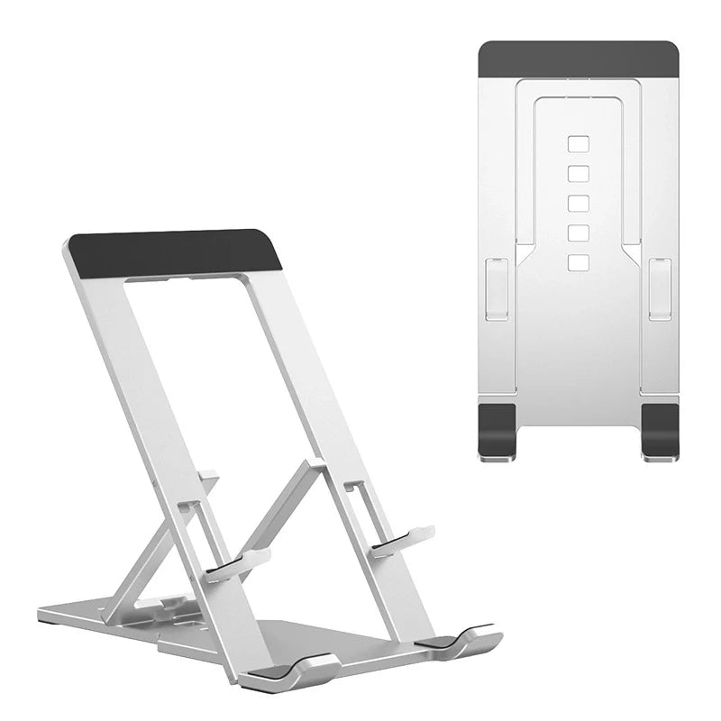 Compro™ Folding Adjustable Mobile Stand + Tablet/Phone Holder